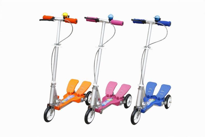 VOTRE新款儿童健步滑板车铝金属材质/儿童玩具/健身器材BT-1001A桔