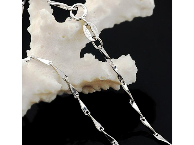 PIN·S/品尚 韩版时尚饰品 925银项链-浪漫满屋系列瓜子链·纯配链（45cm±）