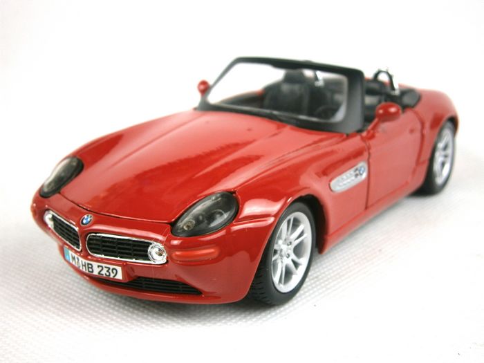 美驰图 1:24 宝马 BMW Z8 31996 仿真汽车模型 红色