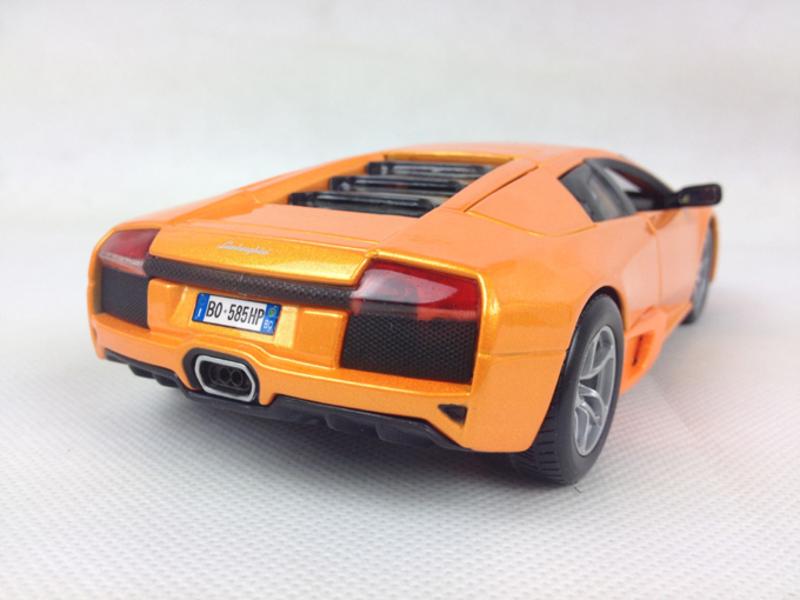 美驰图1/24 兰博基尼 蝙蝠 Lamborghini Murcielago Lp640 3129201金属仿真模型 橙色
