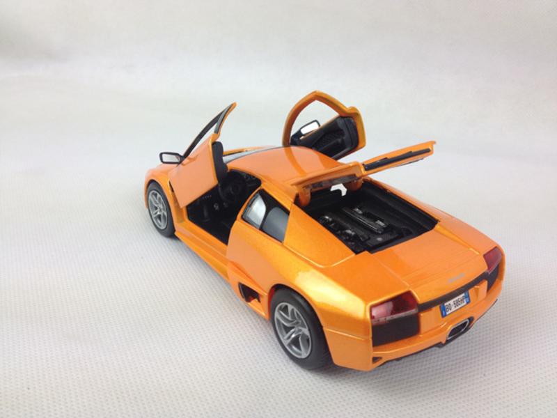 美驰图1/24 兰博基尼 蝙蝠 Lamborghini Murcielago Lp640 3129201金属仿真模型 橙色