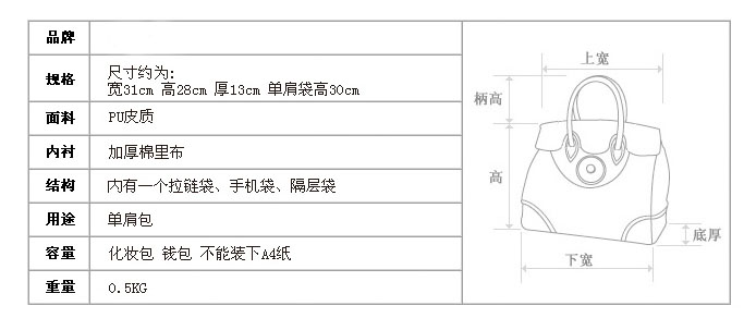 奥狄菲 2012夏日糖果色VIVI风可爱复古包公文包时尚女包 A072