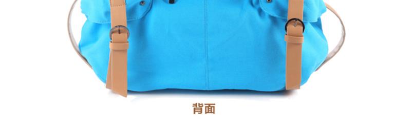 积卡逊-GC-145新款韩版复古潮包单肩斜挎时尚帆布配皮女包
