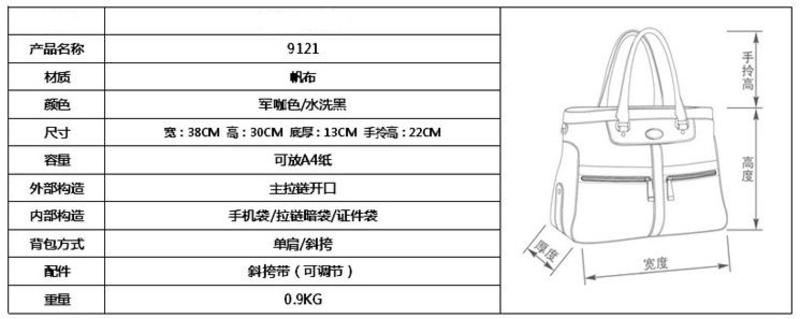 积卡逊-新款韩版潮款男女通用休闲帆布单肩包 包邮GC-9121