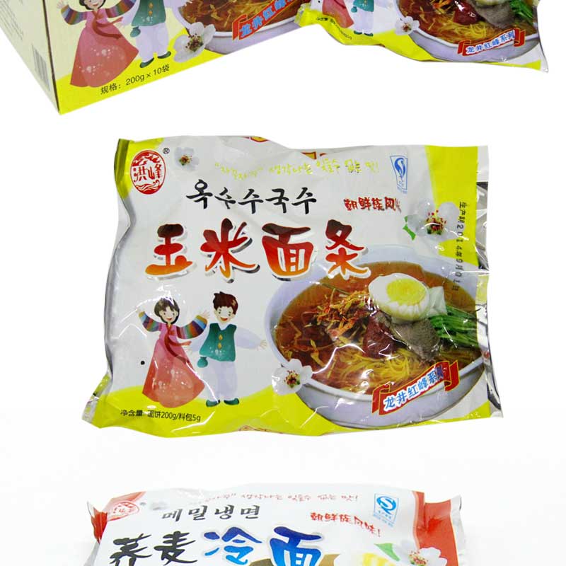 【延边馆】【吉林特产】 红峰荞麦冷面 200克/包*2包