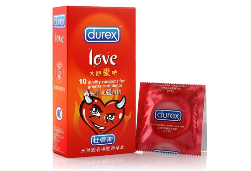 正品杜蕾斯 Love大胆爱10只X2套装避孕套 超薄润滑安全套