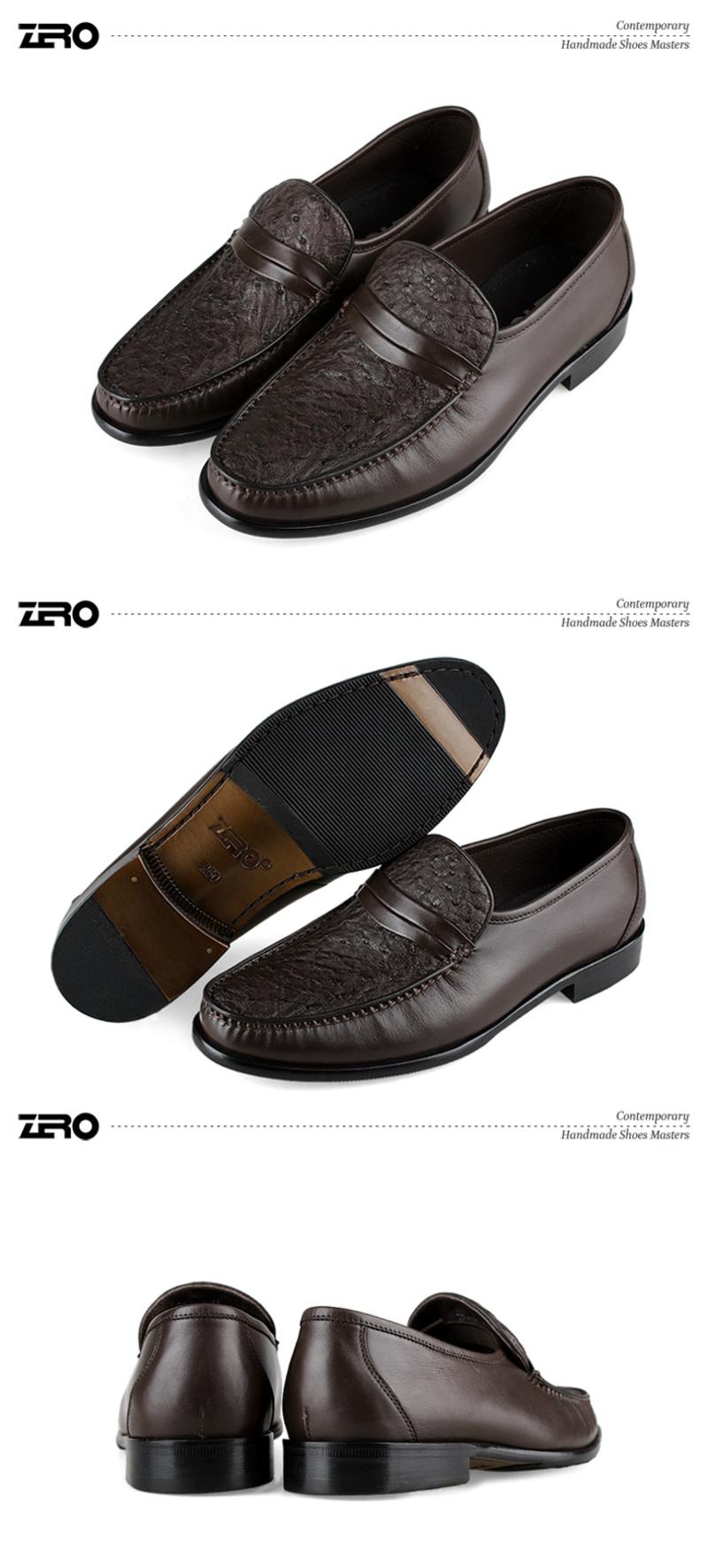 Zero/零度 男士 头层牛皮 商务休闲皮鞋 96037