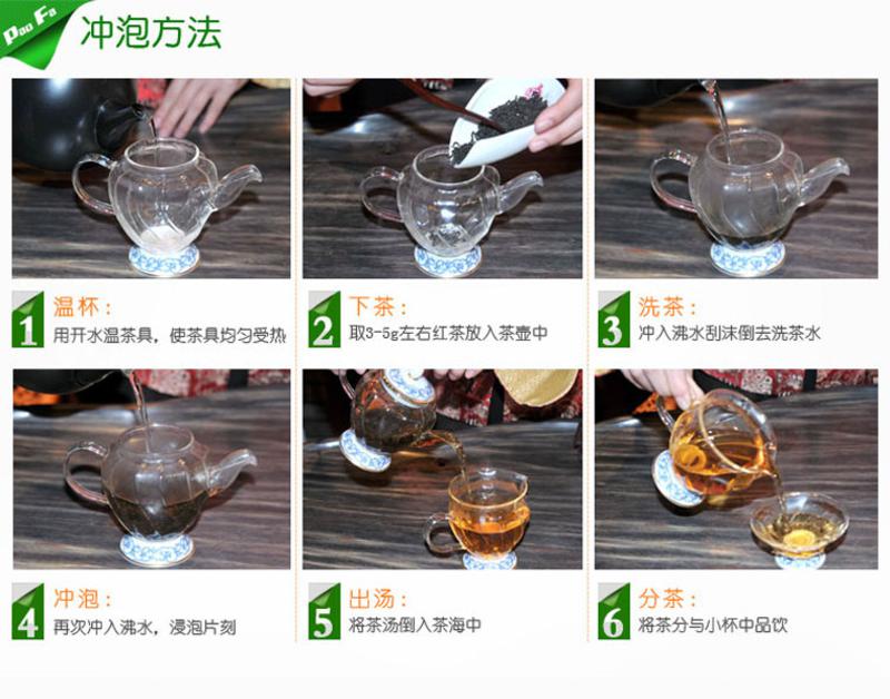 【广东特产】荔枝红茶 一级英德红茶圆罐装200克