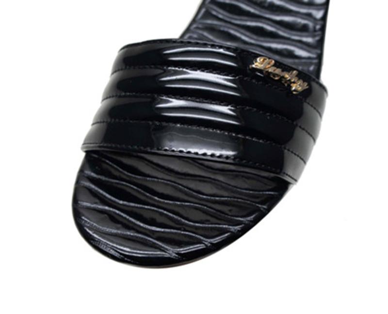 限量新款夏季凉鞋正品花牌三色可选水纹松糕凉鞋防水台牛皮防滑11592