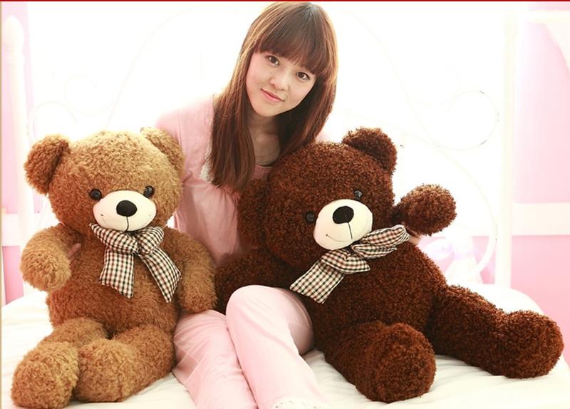 ILOOP泰迪熊超大领结熊抱抱熊毛绒玩具布娃娃公仔送女友生日礼物 四色熊80cm