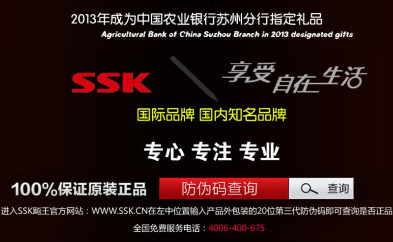 SSK飚王 K9 32G-U盘 SFD211 USB2.0 直插式防水u盘 金属锁匙扣优盘