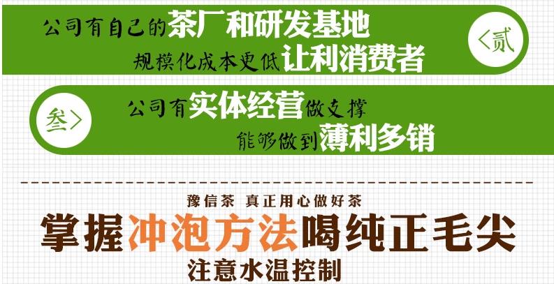 豫信茶叶 2016年春茶信阳毛尖绿茶原产地2号铁盒 自产自销