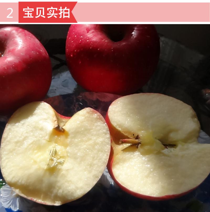 【嘉善堂】洛川苹果 洛川红富士 24个果径75cm苹果 产地直供 包邮 4500g
