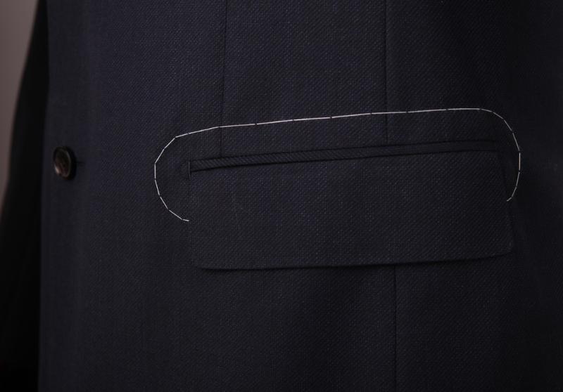 萨托尼专柜正品 男装 西服 商务正装 藏青色 上装 03053011