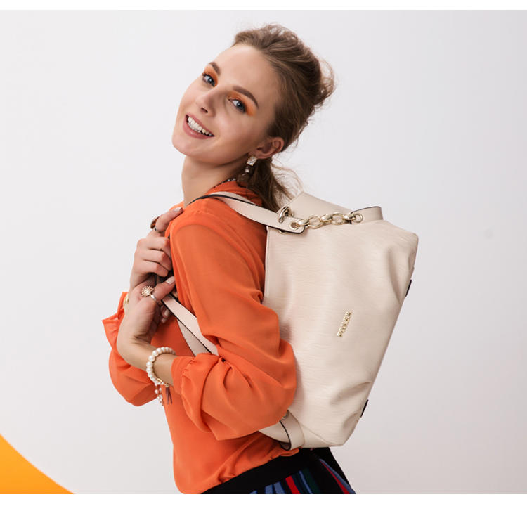 金狐狸包包2015新款 欧美时尚潮流女包 牛皮女式包手提单肩包大包