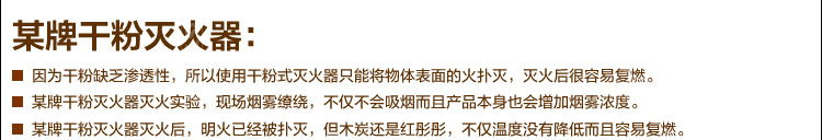 冰宝 车载灭火器 便携式车用灭火器 优于汽车干粉灭火器