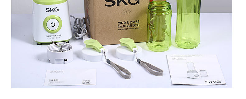 SKG 料理机 S2070 小型迷你电动 便携搅拌机 户外随行杯 家用果汁杯 婴儿辅食搅拌器