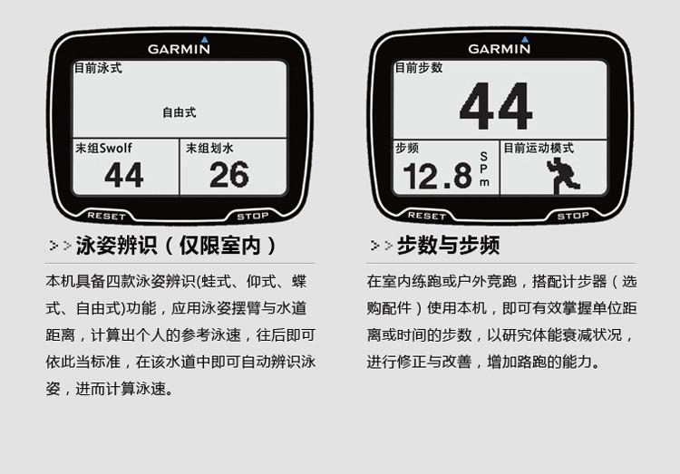 佳明/Garmin Forerunner910XT 运动腕表