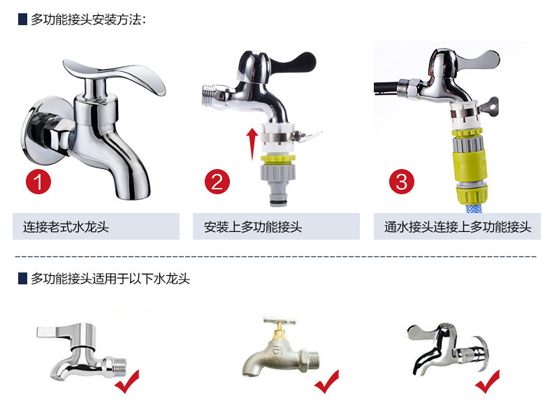 车旅伴 高压洗车水枪 铜合金水枪 车用家用园艺浇花水枪糖果色水枪枪+接头