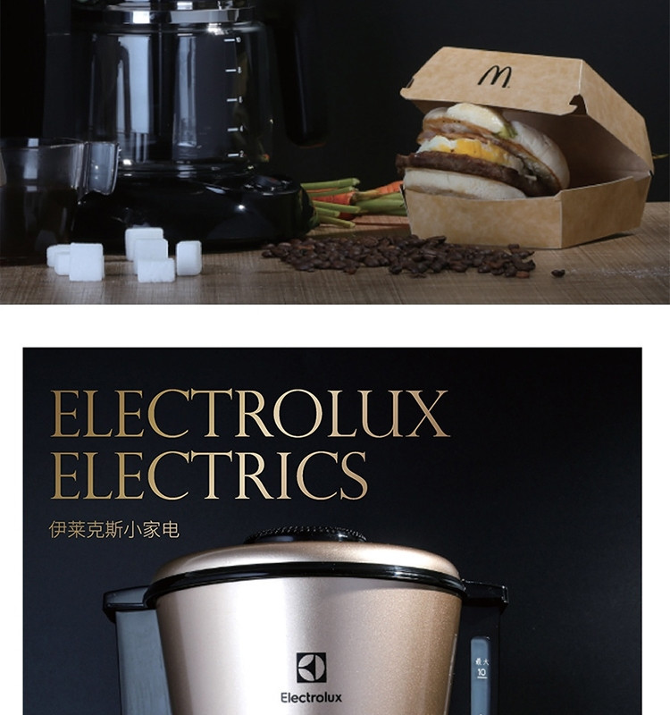 伊莱克斯（Electrolux）1.25L咖啡机EGCM750