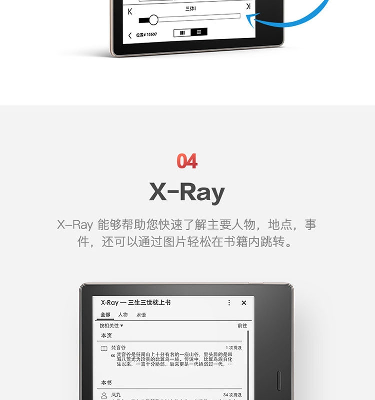 kindle oasis电子书阅读器 3代（至尊版）8G灰色