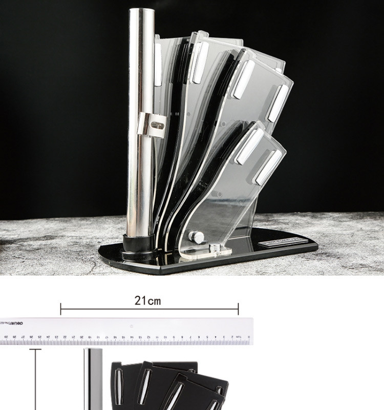亚摩斯(Amos)锋刃系列不锈钢刀具七件套套装 TJ-07Z2