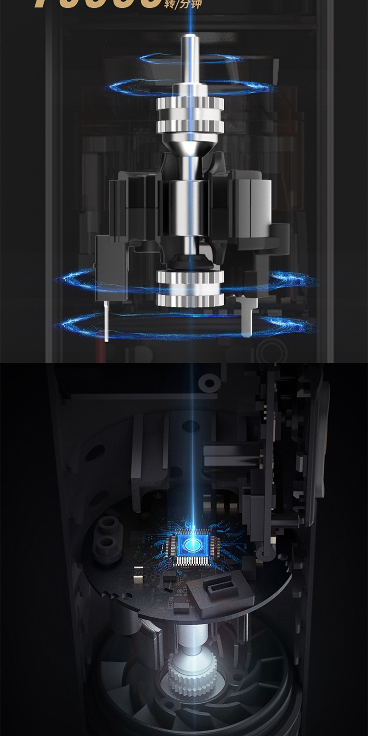 AutoBot VX 车载吸尘器车家两用无线小型吸尘大功率手持式吸尘器 香槟金