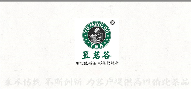 湖南特产 安化260g金花茯砖品质黑茶叶