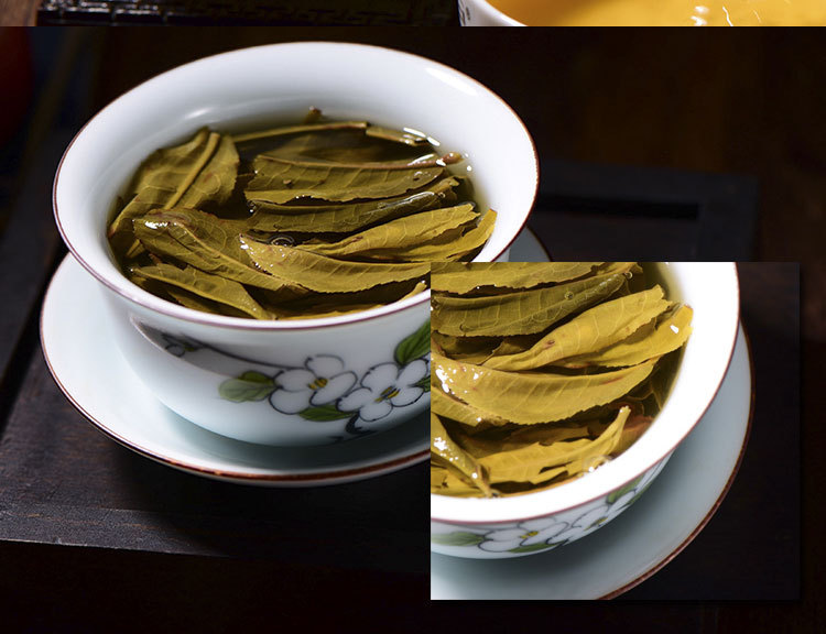 云南特色普洱藤条古树茶茶饼 月光白生普洱茶饼