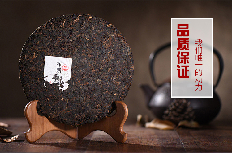 云南普洱茶熟茶茶叶 古树纯料熟茶饼357g克特级熟普洱口粮茶