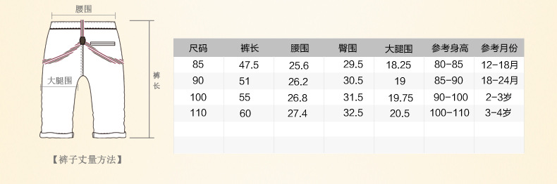 0-4岁婴幼儿男宝宝童装 英伦风儿童背带长裤童裤