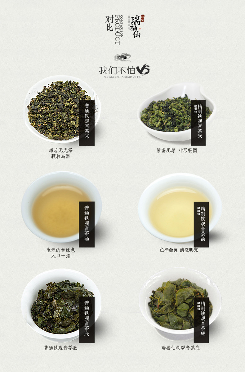 正品安溪铁观音 自饮 茶 浓香型 纸盒装 250g 茶叶