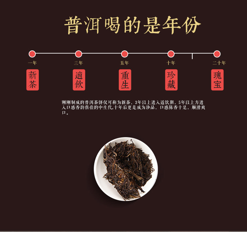 云南普洱茶生茶饼2007年老茶兴隆生饼357g七子饼茶