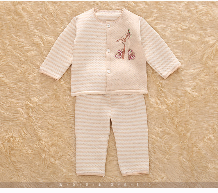 彩棉婴儿衣服新生儿礼盒秋冬季加厚初生满月宝宝套装母婴用品