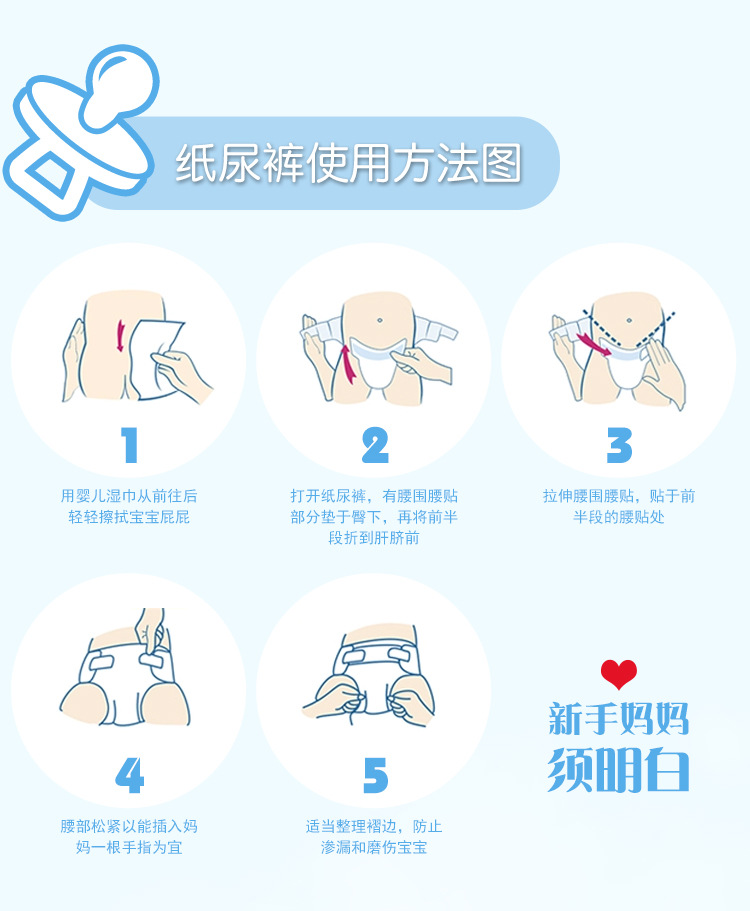 超薄全芯体纸尿裤婴儿尿不湿L20片 排湿防疹