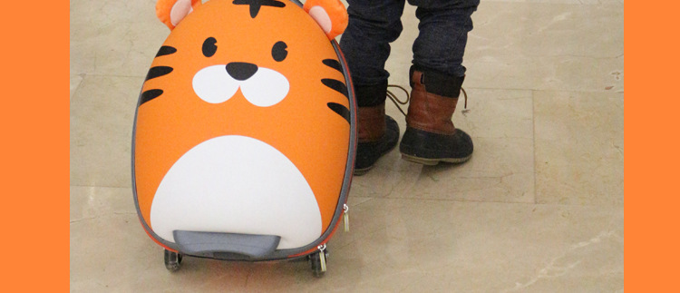 新款韩版卡通学生拉杆箱可爱儿童户外拉杆箱18寸行李箱包