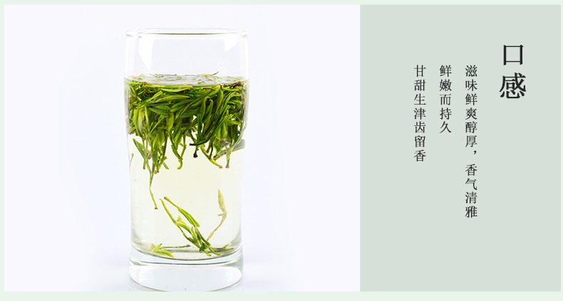 春茶 绿茶霍山黄芽袋装茶叶100g