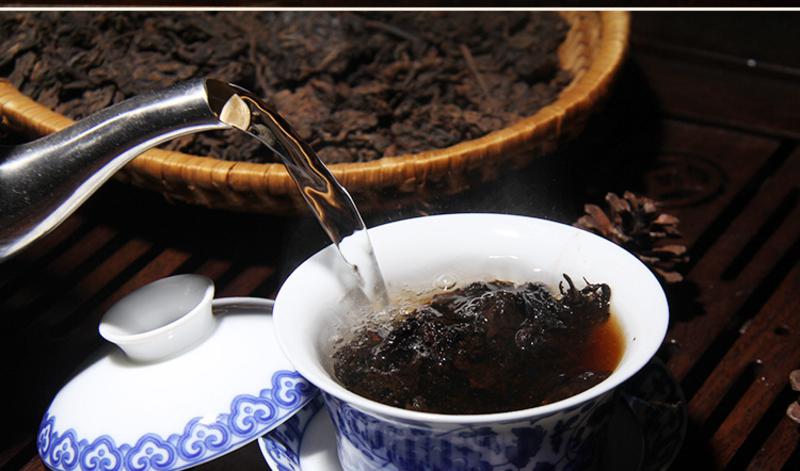 1995年 普洱茶熟茶 碎银子 勐海古树茶熟茶 散茶头100克一份