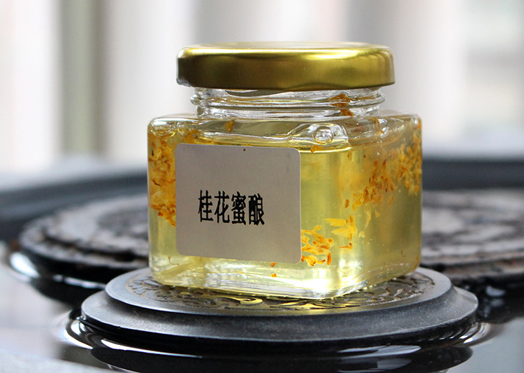 桂花蜜酿 桂花蜂蜜 花蜜 80克/瓶