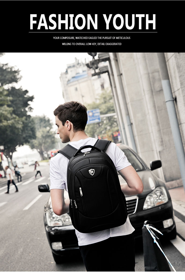 双肩包男男士背包韩版潮女高中学生书包休闲商务电脑包旅行