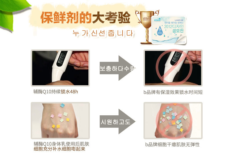 所望  辅酶Q10润肤身体乳液400ml