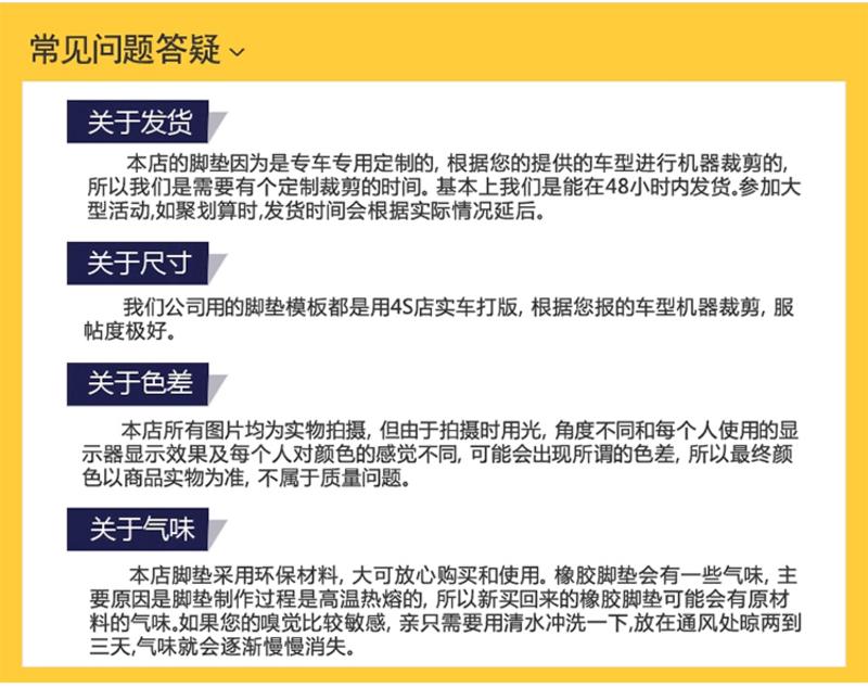 飞石 专车专用汽车后备箱垫子 丝圈尾箱垫