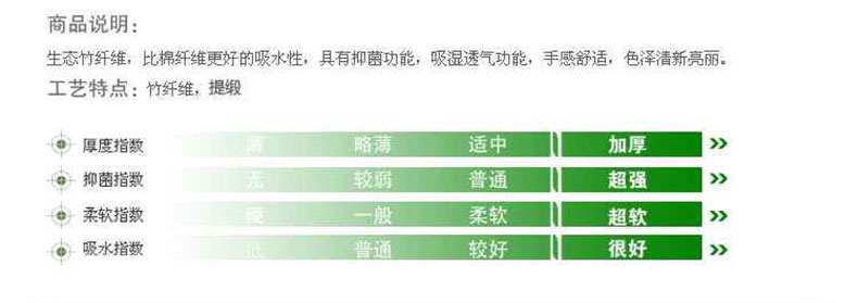 文照竹炭 竹浆纤维毛巾礼盒 34*76CM*4条装礼盒x174