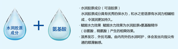 资生堂水之密语凝润水护补水保湿洗发水  200ML