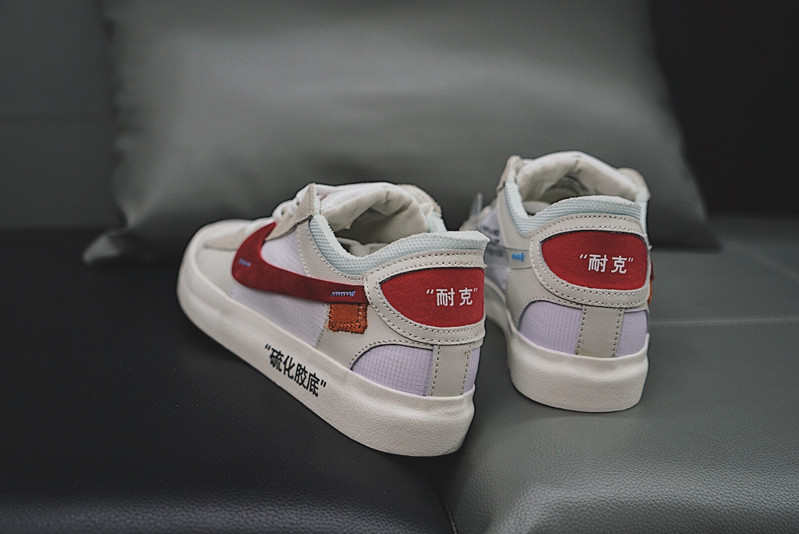 耐克/NIKE Blazer Low开拓者复古帆布小白情侣鞋