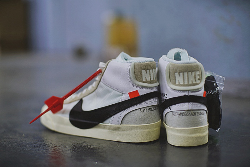 耐克/NIKE Blazer Mid 开拓者高帮板鞋情侣鞋