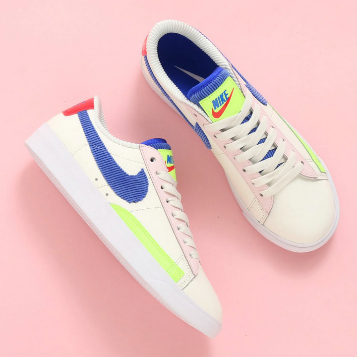 耐克/NIKE Blazer Low 开拓者灯芯绒透气百搭女鞋板鞋休闲运动鞋