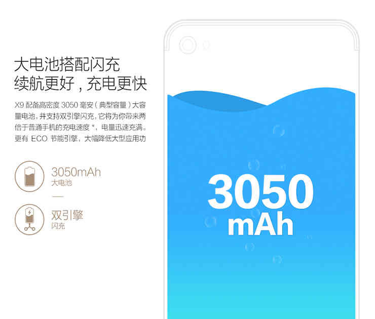 【邮上海】vivoX9 全网通4GB+64GB移动联通电信4G手机双卡双待玫瑰金