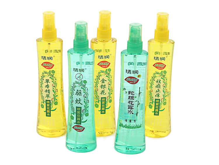 【邮上海】清润 【买3送1】清润蛇胆喷雾花露水195ML*4驱蚊防虫