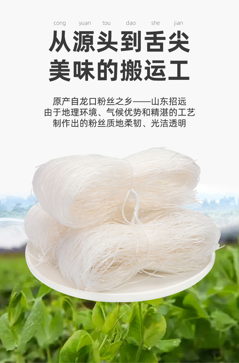 塞翁福 龙口粉丝400g*2